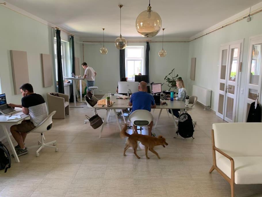 Kaptalantoti Parokia Apartman Es Coworking A Balaton Mellett מראה חיצוני תמונה